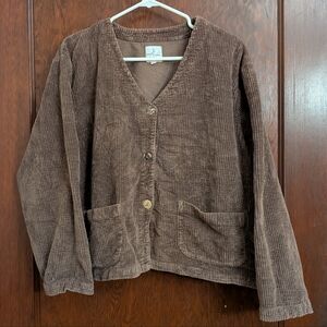 Vintage 90s Boxy Fit Corduroy Jacket